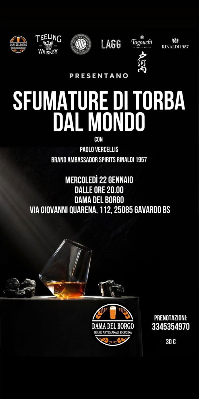 Serata degustazione whisky 22.01.25