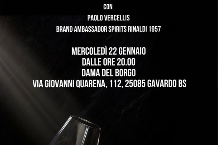 Serata degustazione whisky 22.01.25